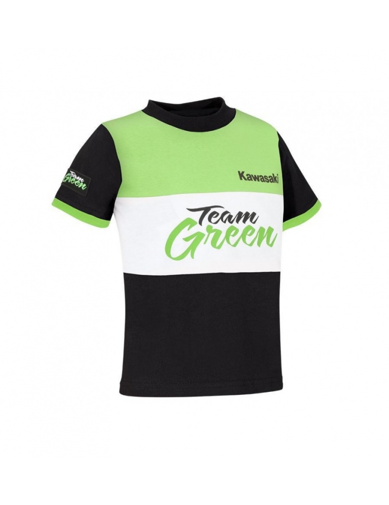 T-Shirt Enfant Team Green Kawasaki