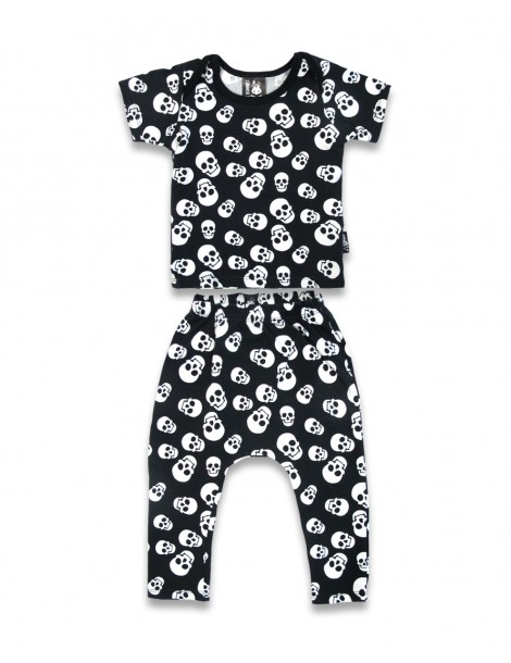 Pyjama Six Bunnies Polka Skulls tête de mort