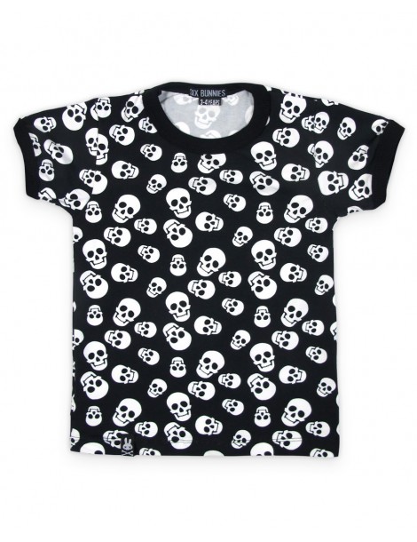 Tee-Shirt enfant Six Bunnies Polka Skulls