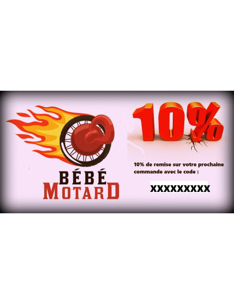 10% de remise sur votre prochaine commande