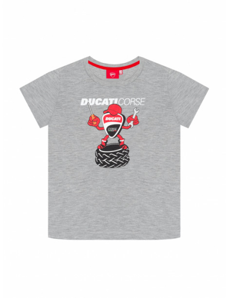 T-shirt enfant Ducati Corse Mascotte