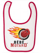 Bavoir à scratch Bébé Motard - Logo
