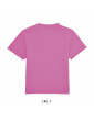 Tee-shirt Bébé Motard Mosquitos - vue de dos - couleur rose