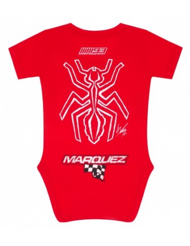 Body Bébé Red Ant - Marc Marquez - vue de dos - 2083003