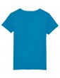 T-Shirt Enfant Go Fast or Go Home - Bébé Motard - Vue de dos -  azur