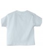 Tee Shirt Bébé Motard Champion -  Personnalisable - bleu pale - dos