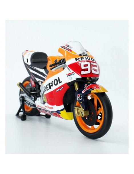 Modèle réduit Honda RCV MotoGP Marquez - vue de 3/4 droit