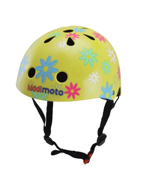 Casque Draisienne Flower Kiddimoto - vue de face