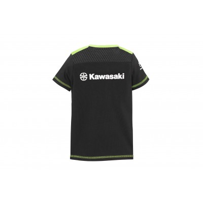 T-Shirt Enfant Team Green Moto Kawasaki