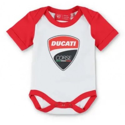 Body Bébé Ducati Corse Blanc - vue de face