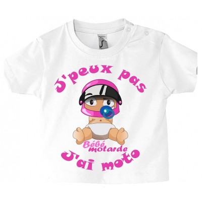Tee Shirt J'Peux Pas - BébéMotard
